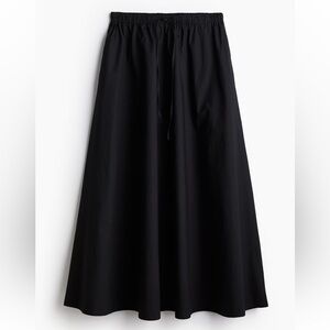 H&M poplin circle skirt